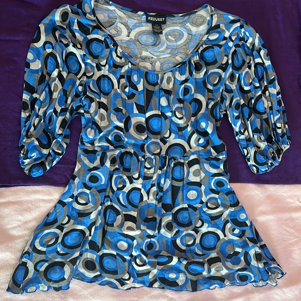 Y2K Print Top